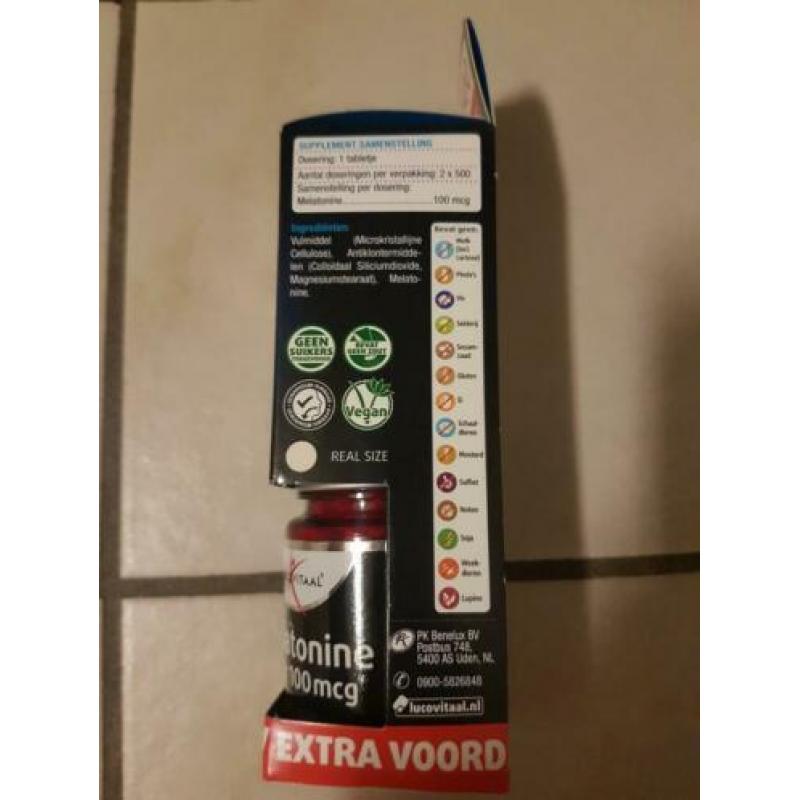 Puur melatonine 2x 500 stuks nieuw