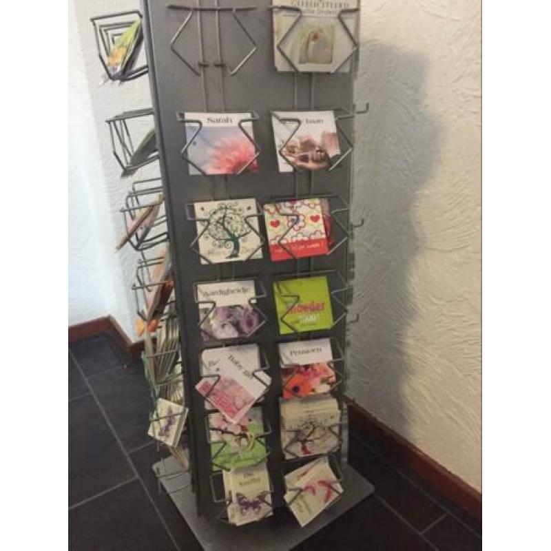 Kaartenmolen incl 740 kaartjes