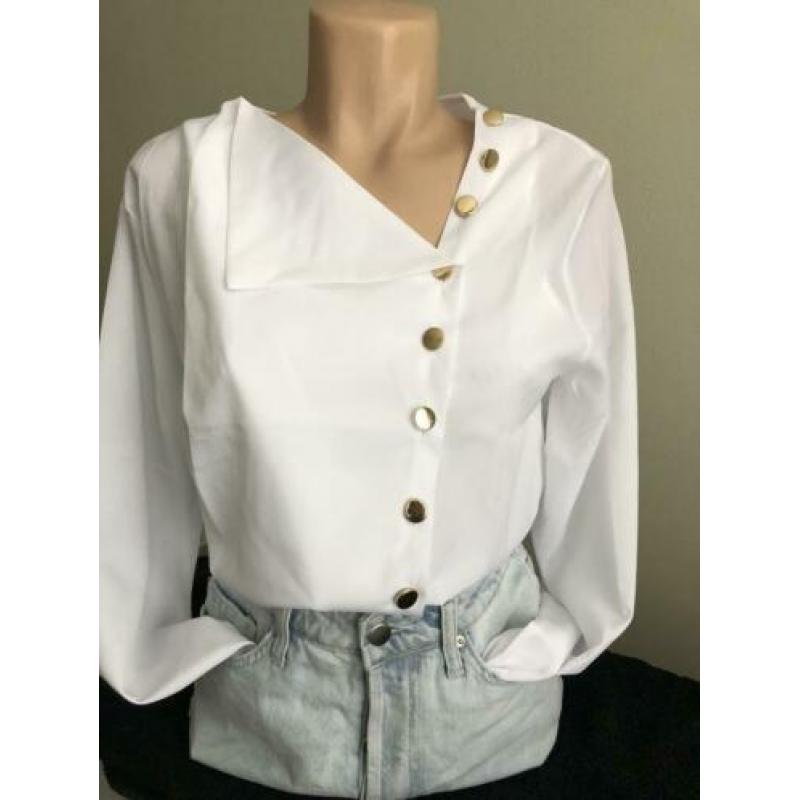 ???? Witte blouse mt L ????