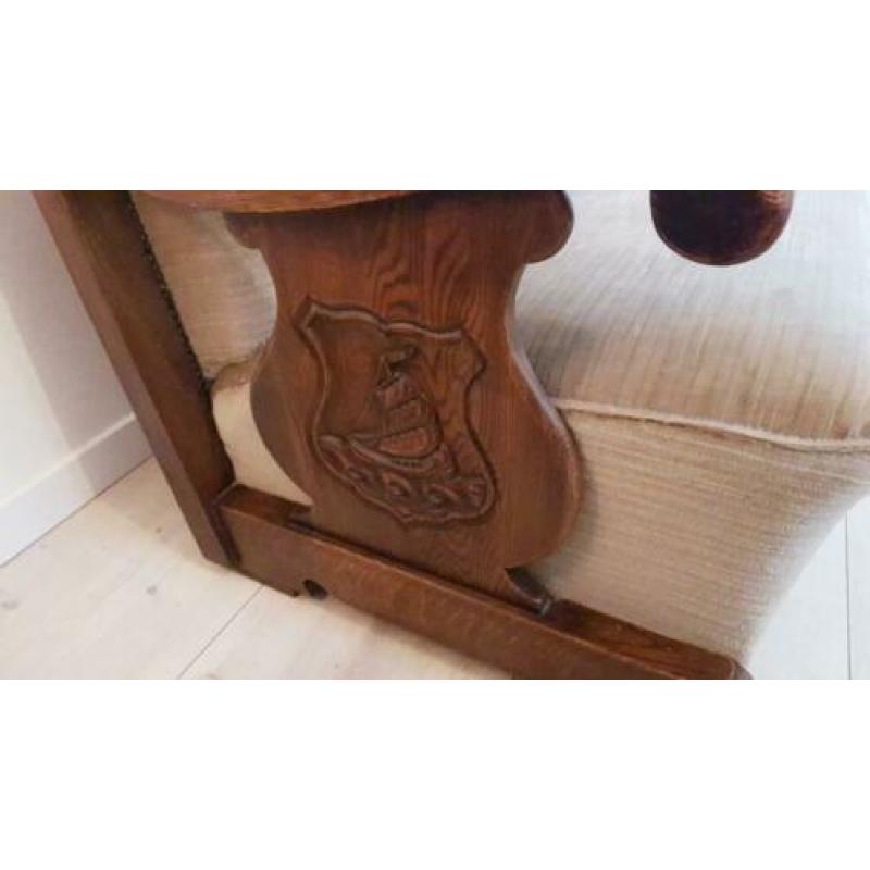 Klassieke bank / jaren 50 / vintage bank