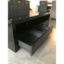 Piano zwart Tv meubel