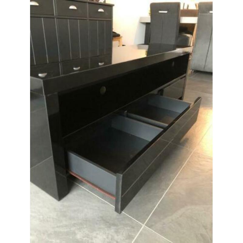 Piano zwart Tv meubel
