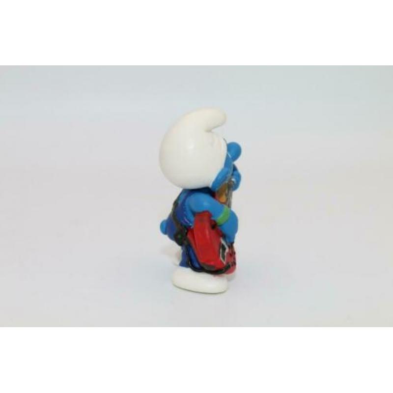 Schleich Smurf met gitaar gitarist Peyo figuurtje cadeautip
