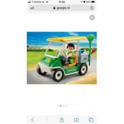 Playmobiel camping dienstwagen