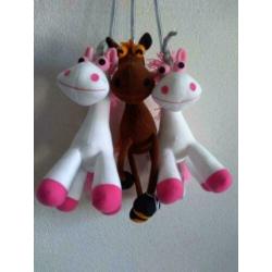 Nieuw! Wiebeldier aan veer - Unicorn