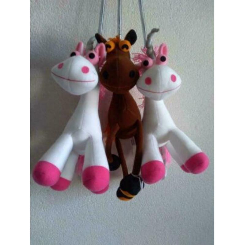 Nieuw! Wiebeldier aan veer - Unicorn