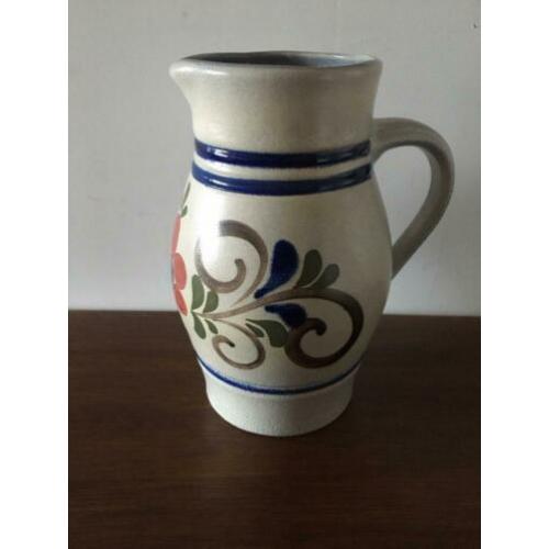 Vintage vaas gekleurd Keuls jaren 70