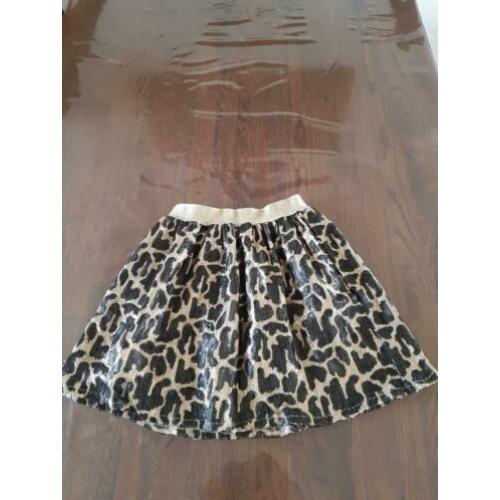 Little pieces gave pailletten rok maat 140