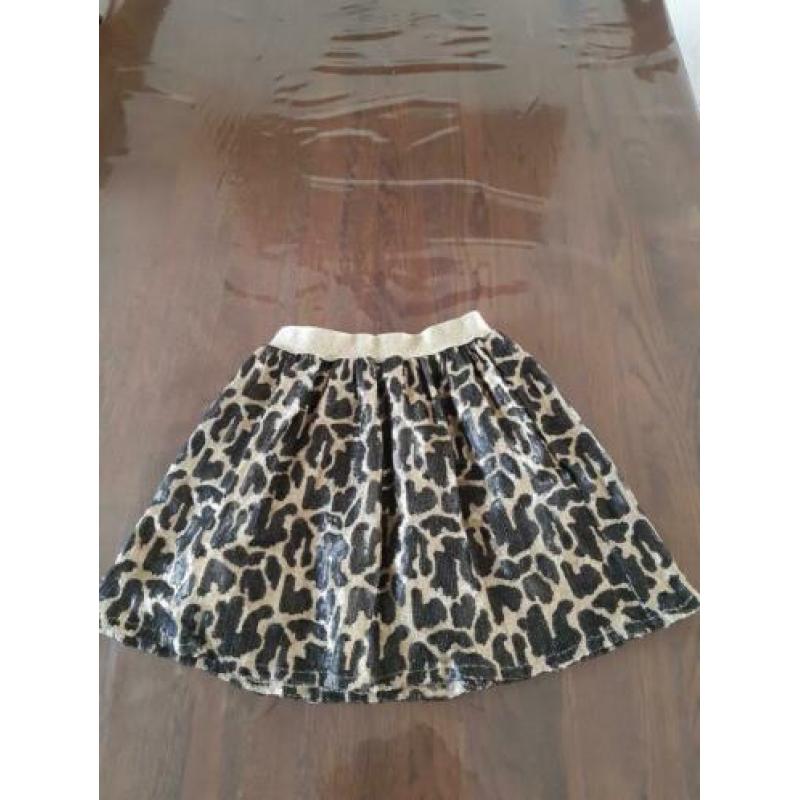 Little pieces gave pailletten rok maat 140