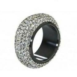 Medusa ring Devil's Delight Blacksilver 17mm