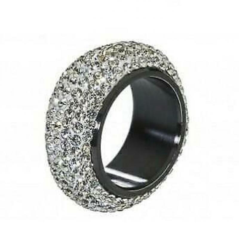 Medusa ring Devil's Delight Blacksilver 17mm