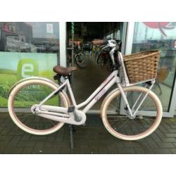 Fietsmaster gazelle miss grace 3 v roze transportfiets op=op