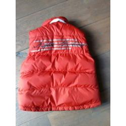 Bodywarmer aan twee kanten te dragen maat 98-104