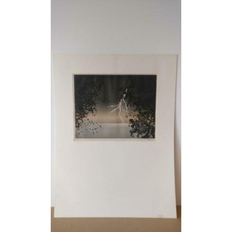 Jean Solombre (1948-2005), Bliksem, ets, proefdruk, E.E.
