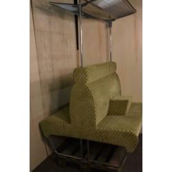 Retro treinstoelen
