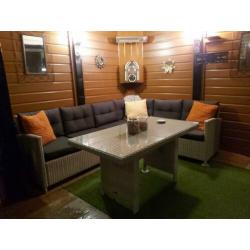 Diner louncheset z.g.a.n incl kussens