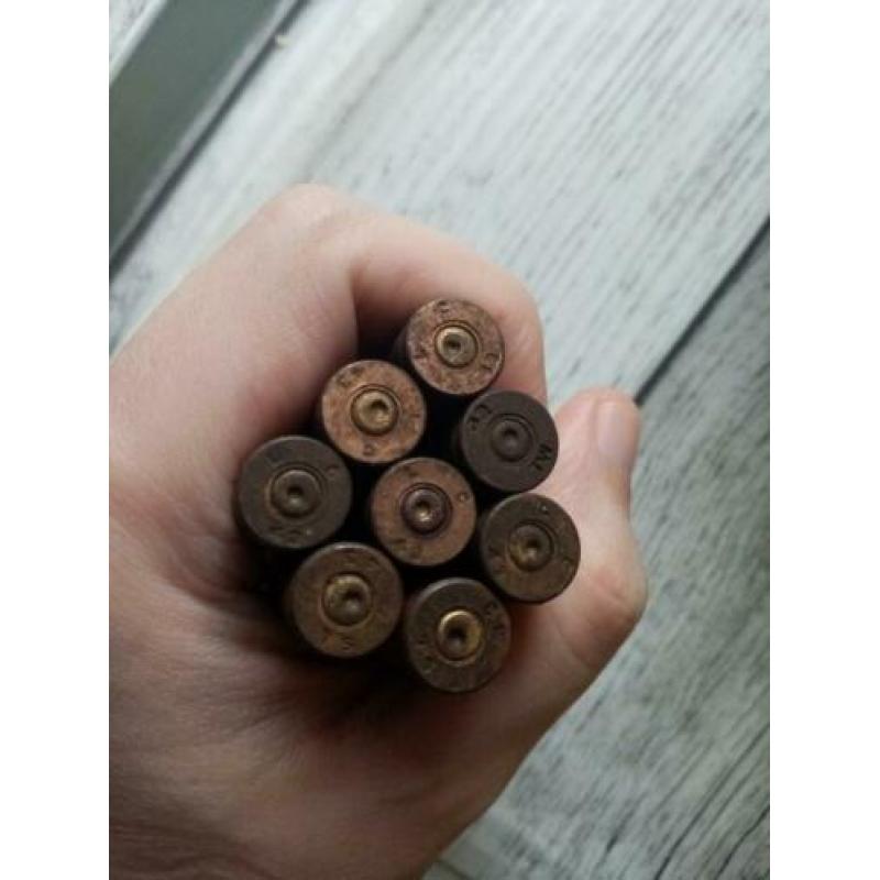 Garand clip met hulzen Amerikaans wo2