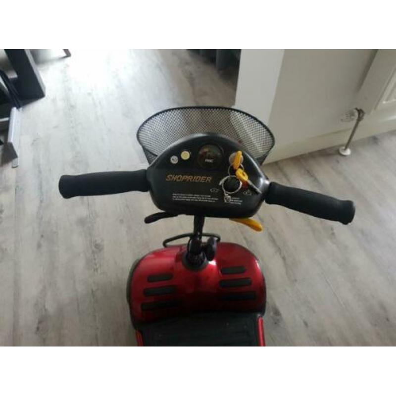 Opklapbare demontale scootmobiel shoprider