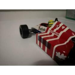 1:18 Ayrton Senna Toleman Hart Tg84 zonder ovp
