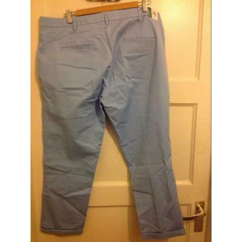 Benneton | Licht blauwe | chino | Italiaanse XL