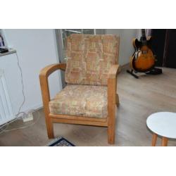 set vintage fauteuils uit de 50's