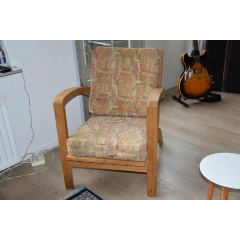 set vintage fauteuils uit de 50's