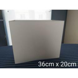 Ikea lampenkap wit 3x groot, 1x klein