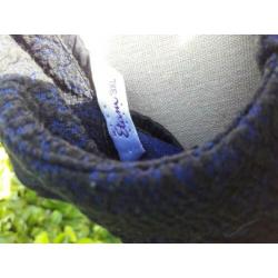 Blauw/zwart jasje van Miss Etam mt 3XL
