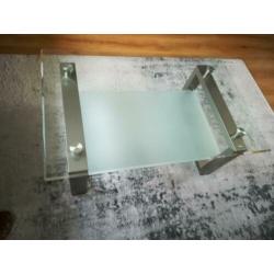Glazen salontafel