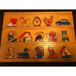 Vintage nopjes puzzels