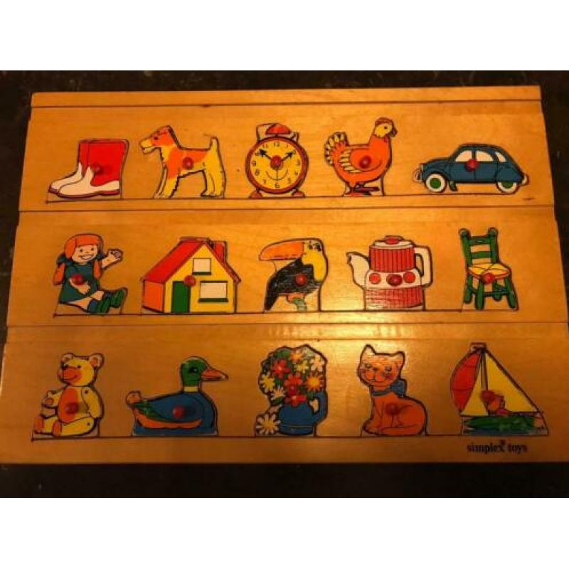 Vintage nopjes puzzels