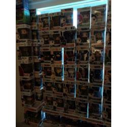 Funko pops nieuw in doos 100 stuks grote en kleine