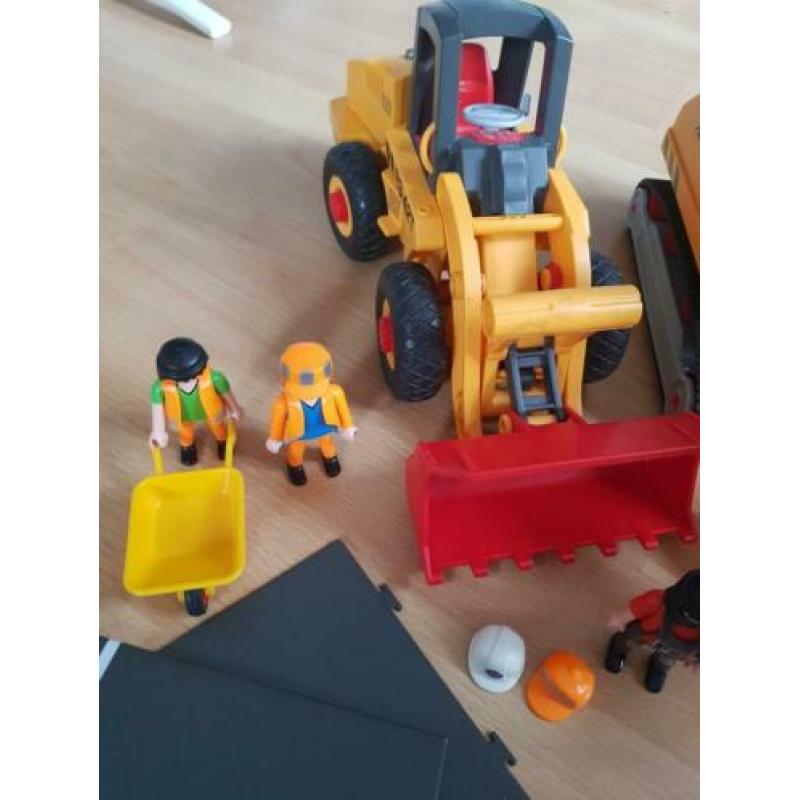 Playmobil wegwerkers