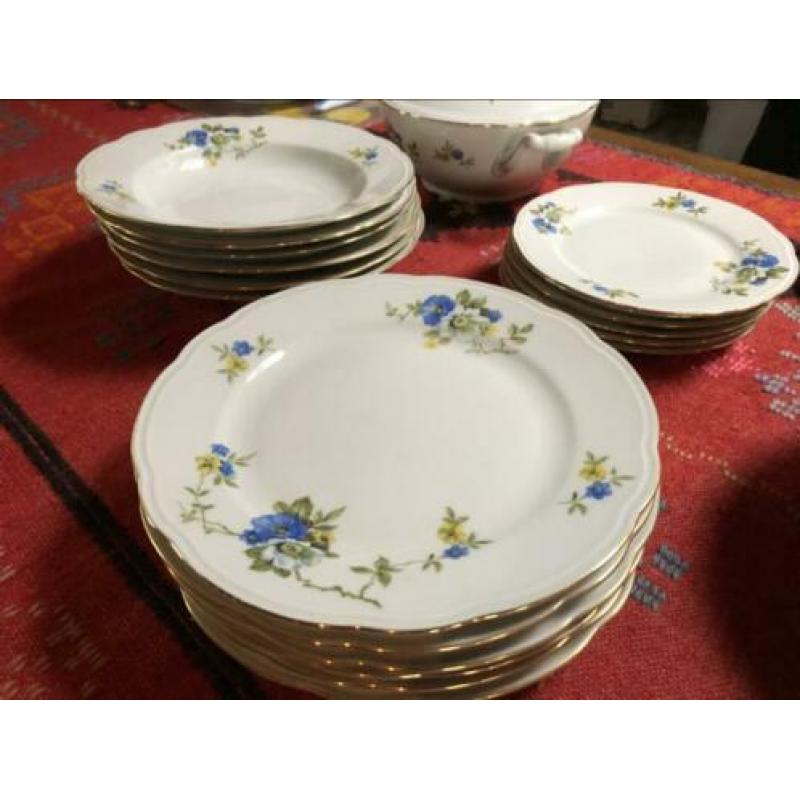 Servies helemaal COMPLEET Thuringia Antiek