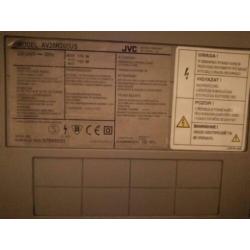 Jvc televisie met beeldbuis 100 hrtz