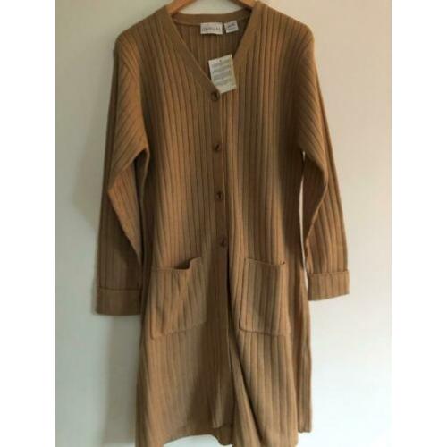 Musthave camel kleur vest nieuw