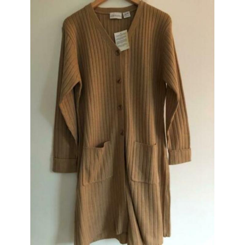 Musthave camel kleur vest nieuw