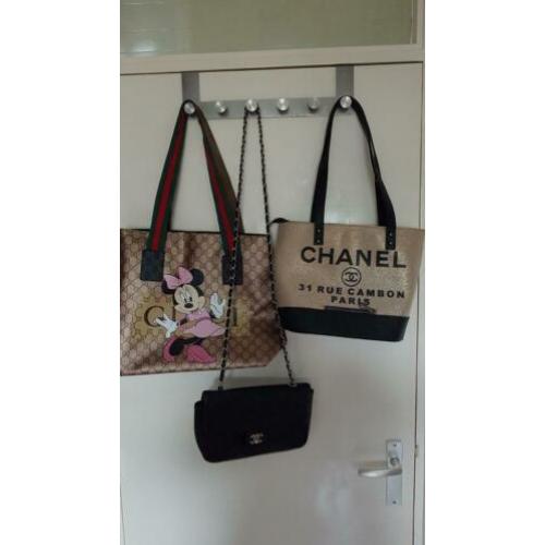 Allerlei soorten tassen! Handtas, schoudertas, shopper