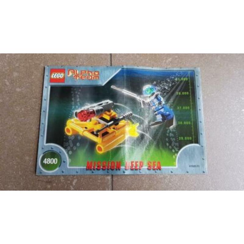 LEGO set/kit Alpha Team Jet Sub (4800)
