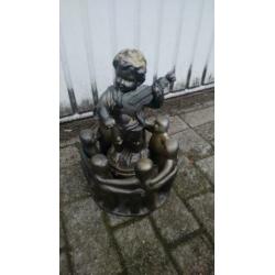 Te koop verschillende Boeddhabeelden kunststof en beton bied