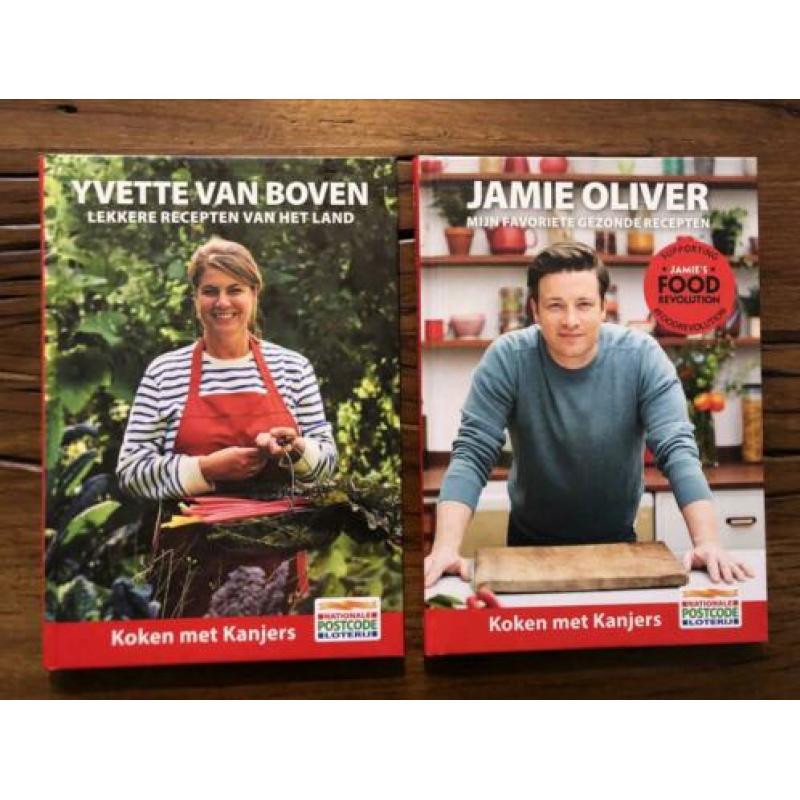 Verschillende kookboeken.