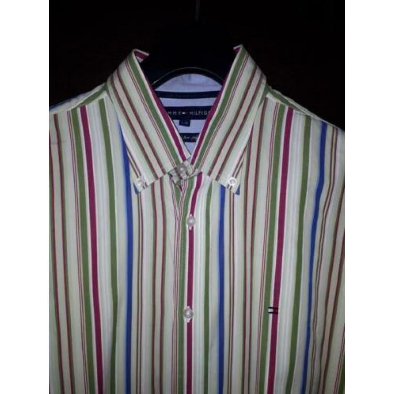 TOMMY HILFIGER overhemden, maat L.