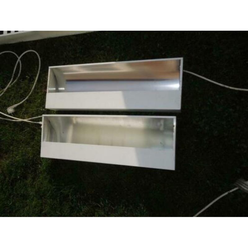 9 x Systeemplafond lichtbak voor indirect licht