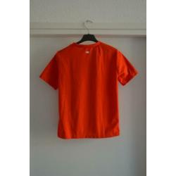 Knalrood fijn sportshirt van Kipsta van Decathlon
