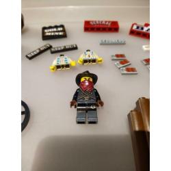 Lego Legoredo Fort en western onderdelen bank en store