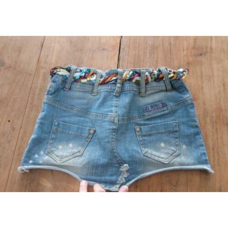 Desigual rok spijkerrok maat 7 - 8 is 122 - 128