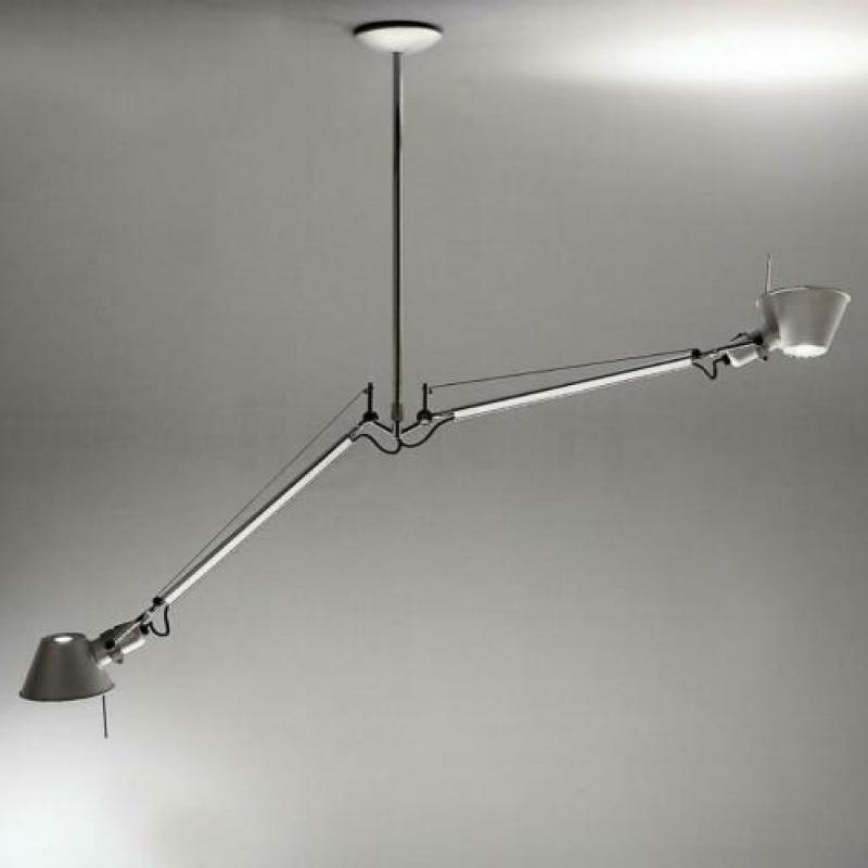 Tolemeo Artemide Sospensione aluminium plafondlamp
