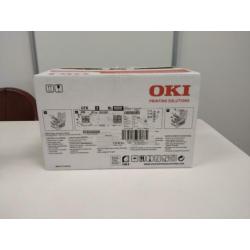 3 OKI drums p/n 43870021-23, 2 OKI toners p/n 43865722-23