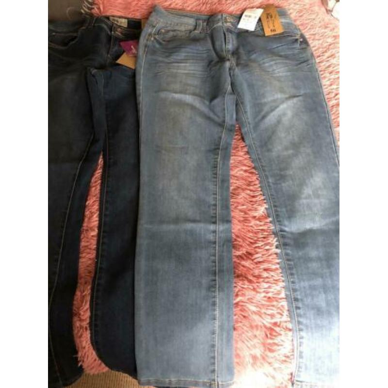 2 slimifit spijkerbroeken miss etam