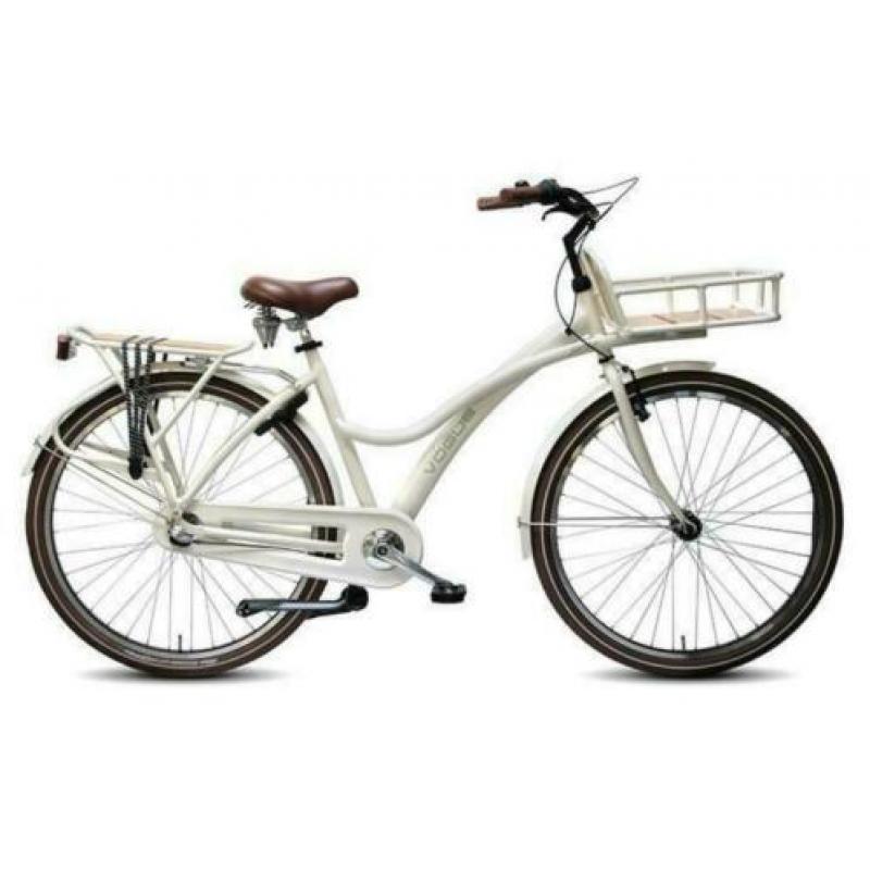 ZATERDAG SALE! Vogue Jumbo N3 herenfiets 28 inch + KRAT